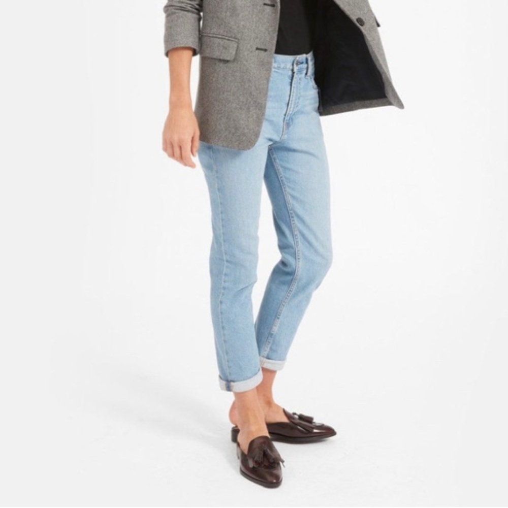 Everlane Modern Boyfriend Jean (light wash)